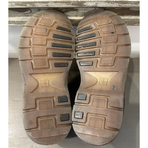 Dr. Martens 11232 Lace Up Split Toe Oxford Brown Leather Shoes Men's Size 10 US - Picture 8 of 9